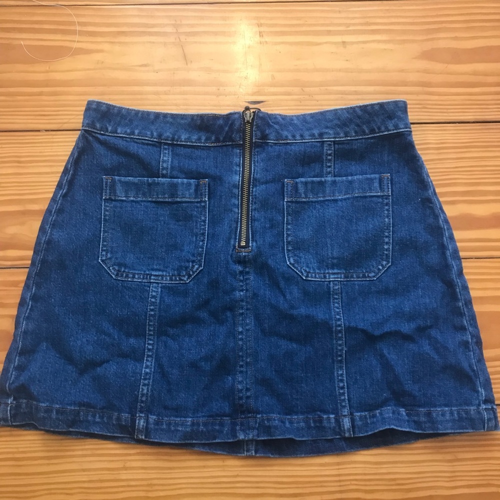 Madewell denim mini
